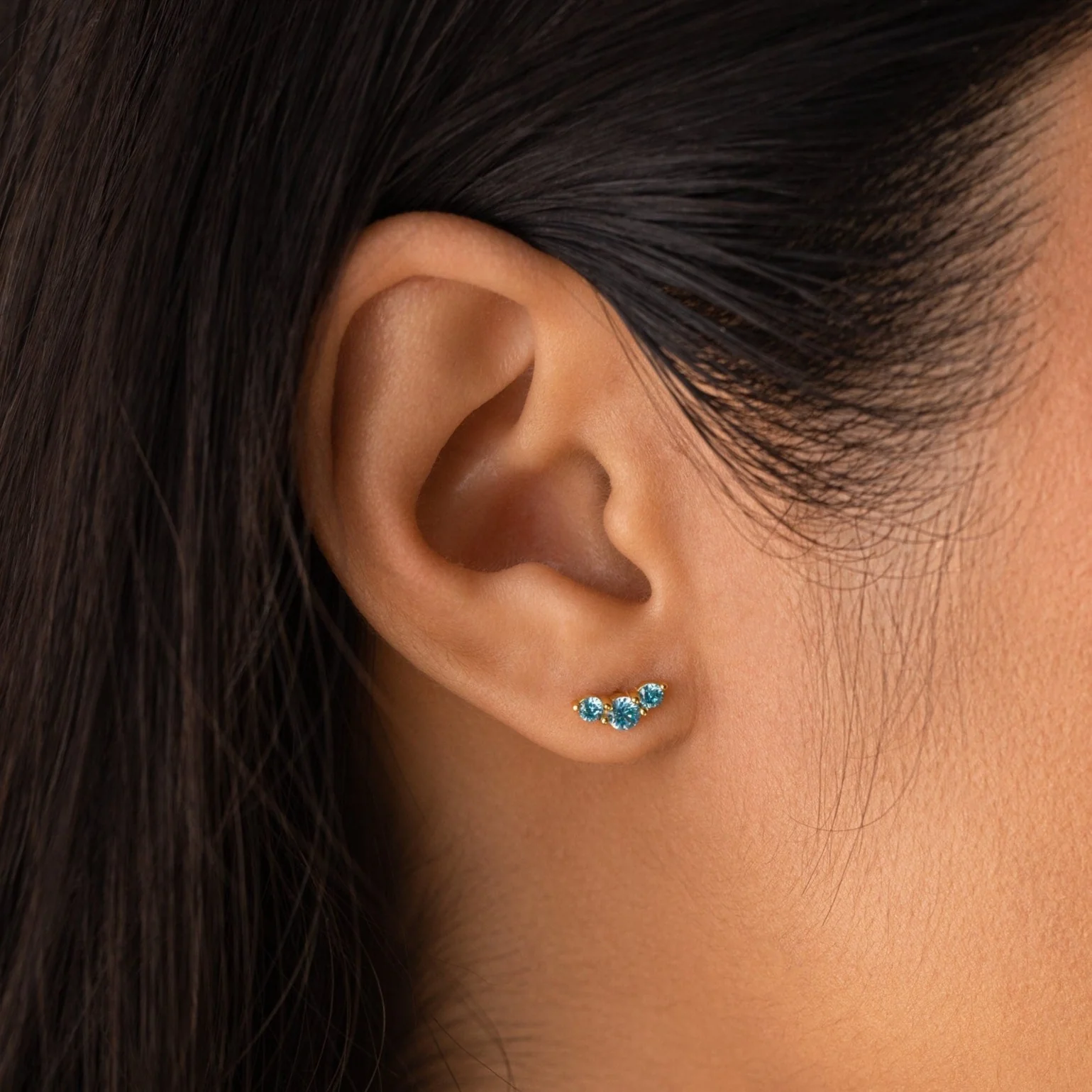 Bella Birthstone Studs - Image 2