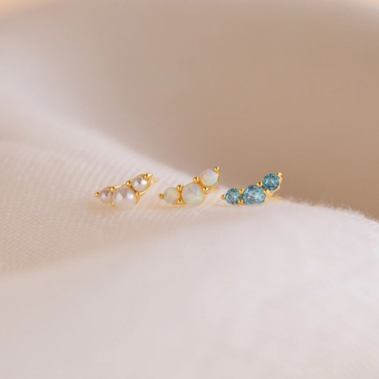Bella Birthstone Studs - Image 3