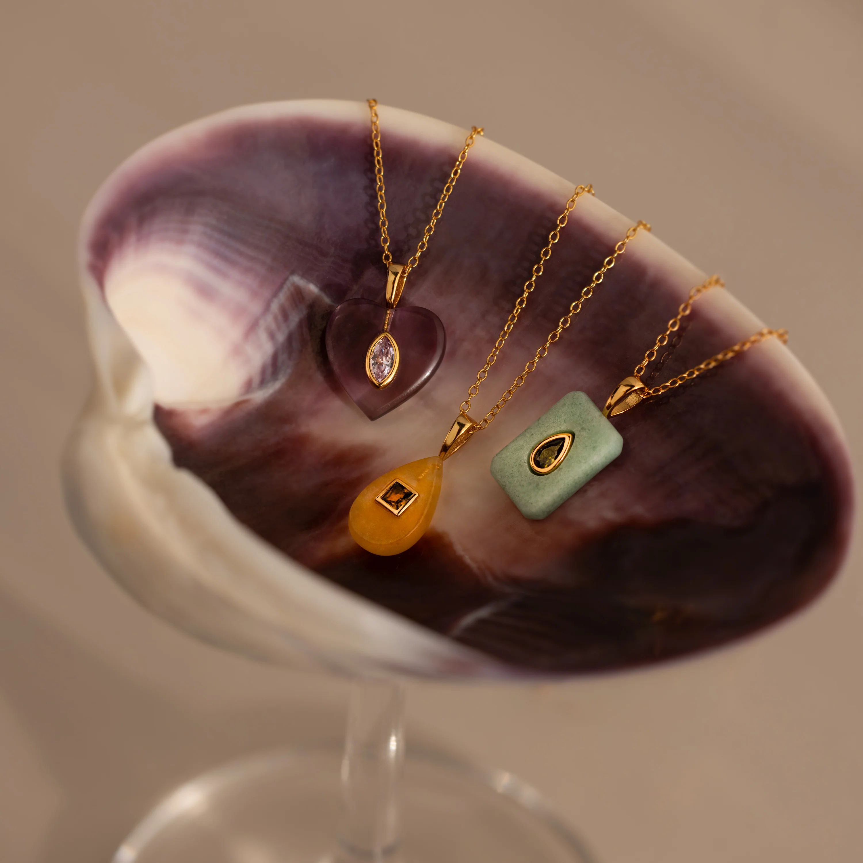 Birthstone Crystal Necklace - Image 8