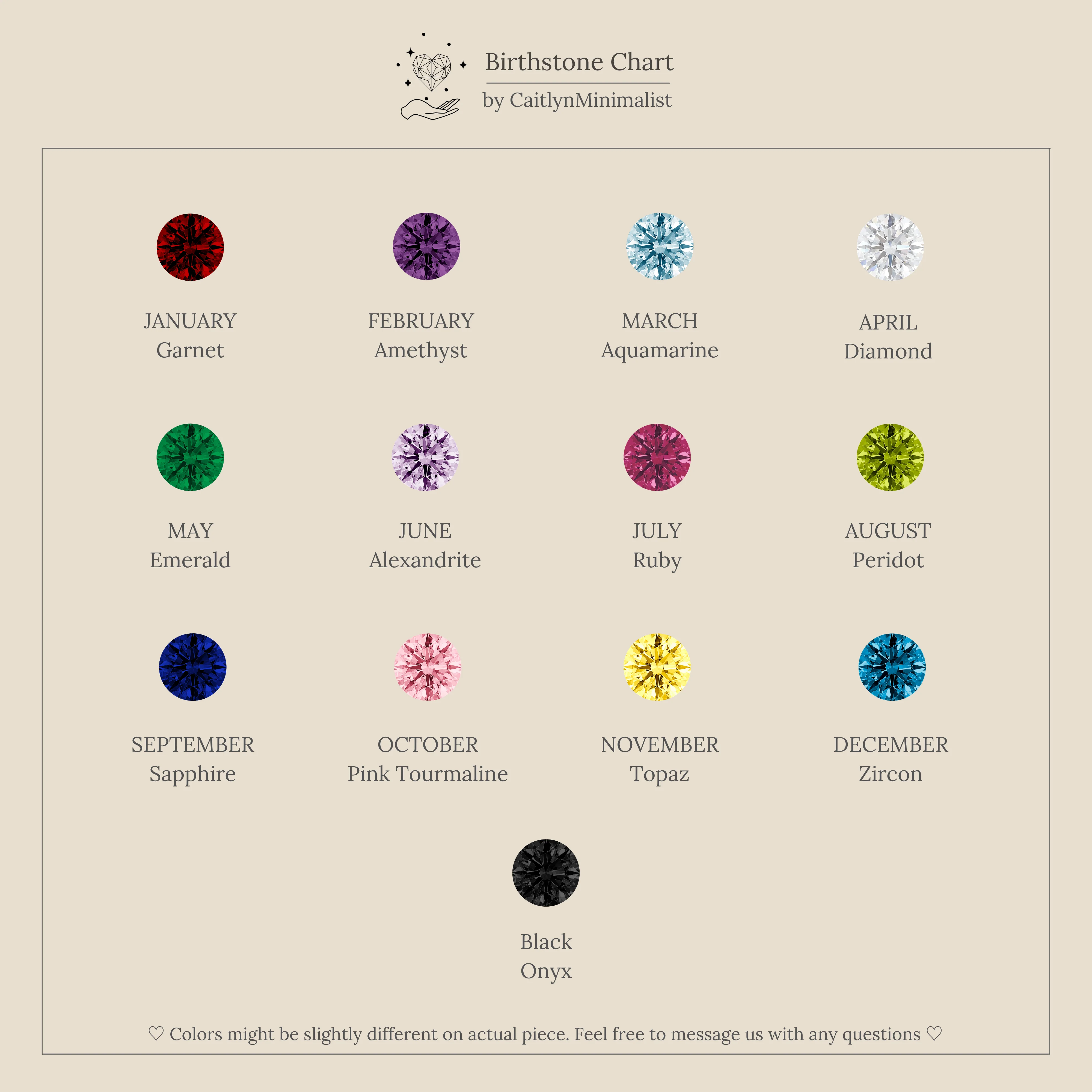 Morse Code Birthstone Ring - Image 8
