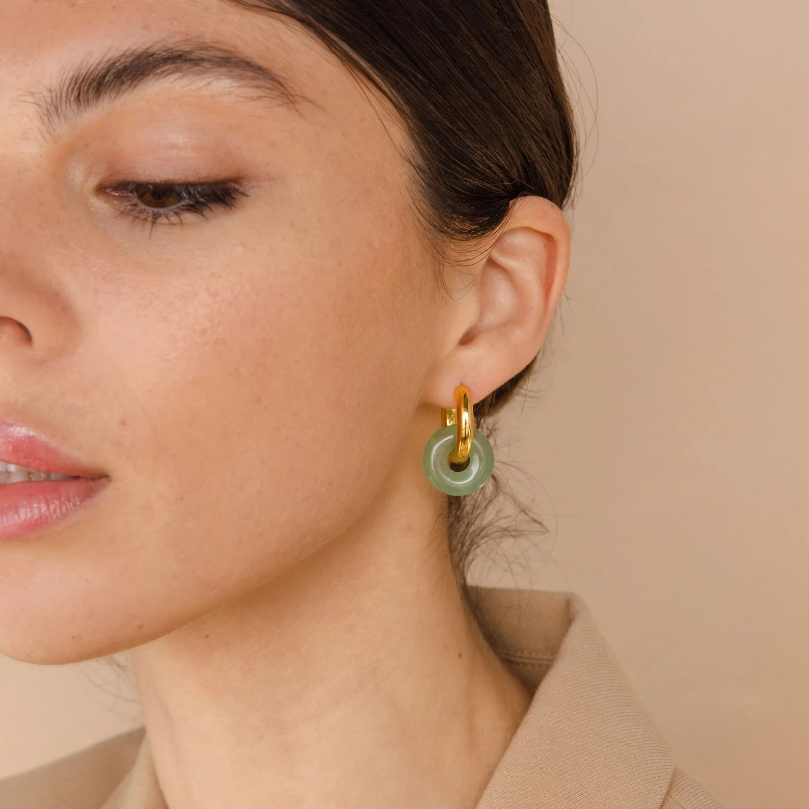 Clara Jade Duo Hoops - Image 2