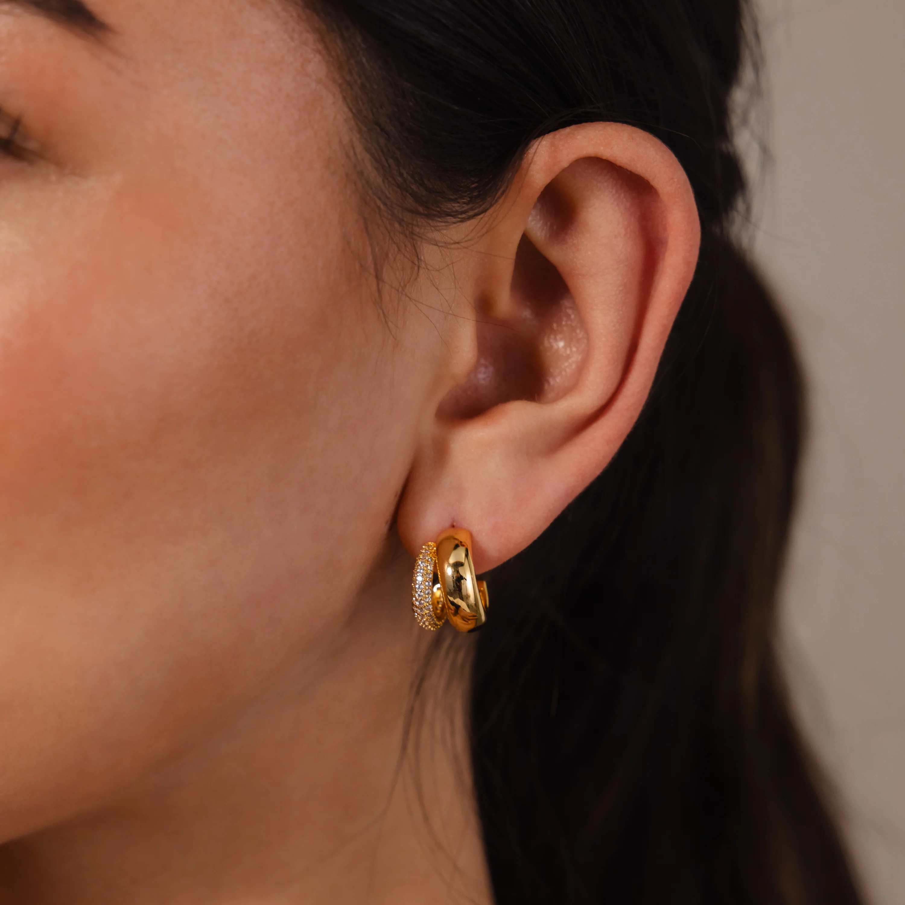 Duo Pave Dome Studs - Image 2