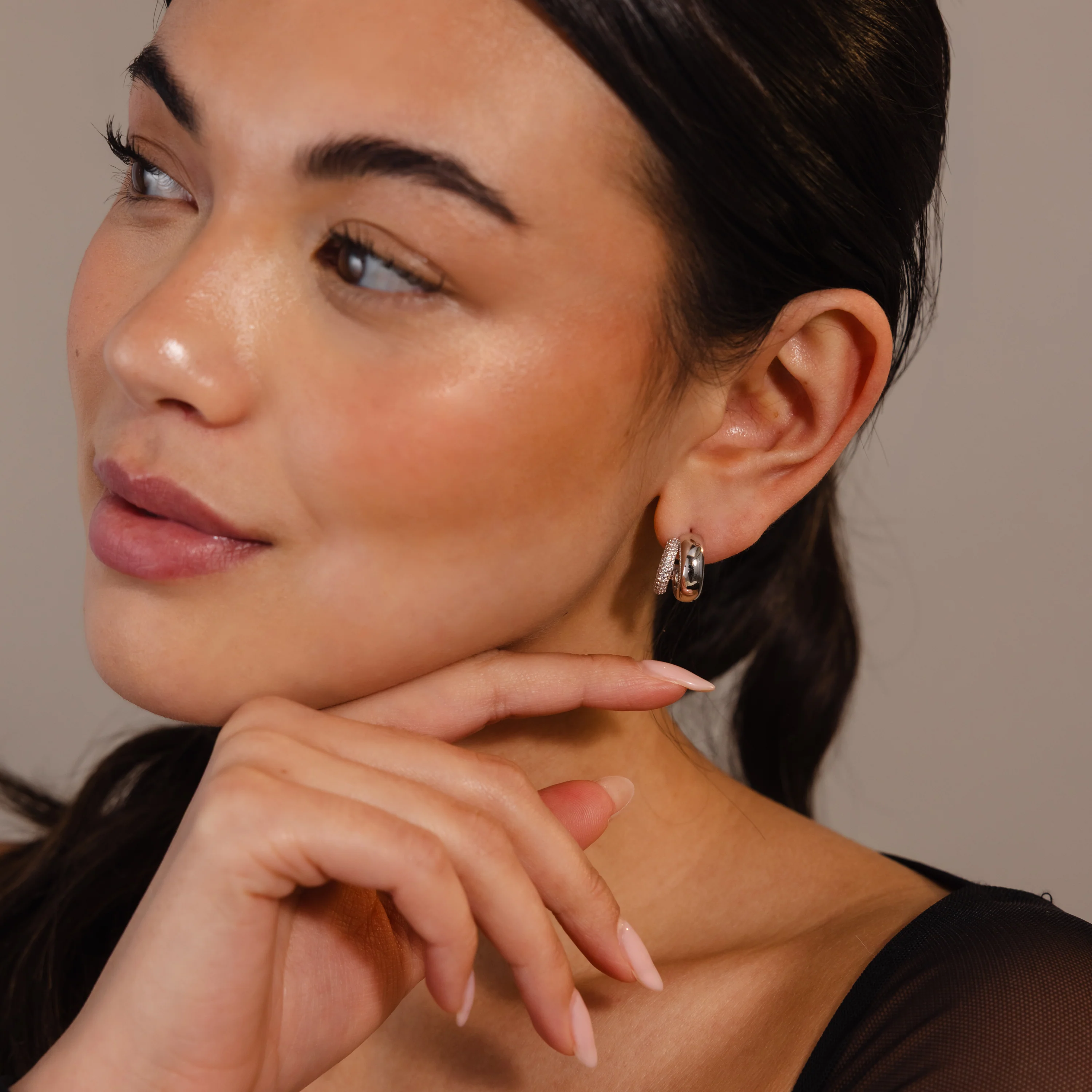 Duo Pave Dome Studs - Image 5