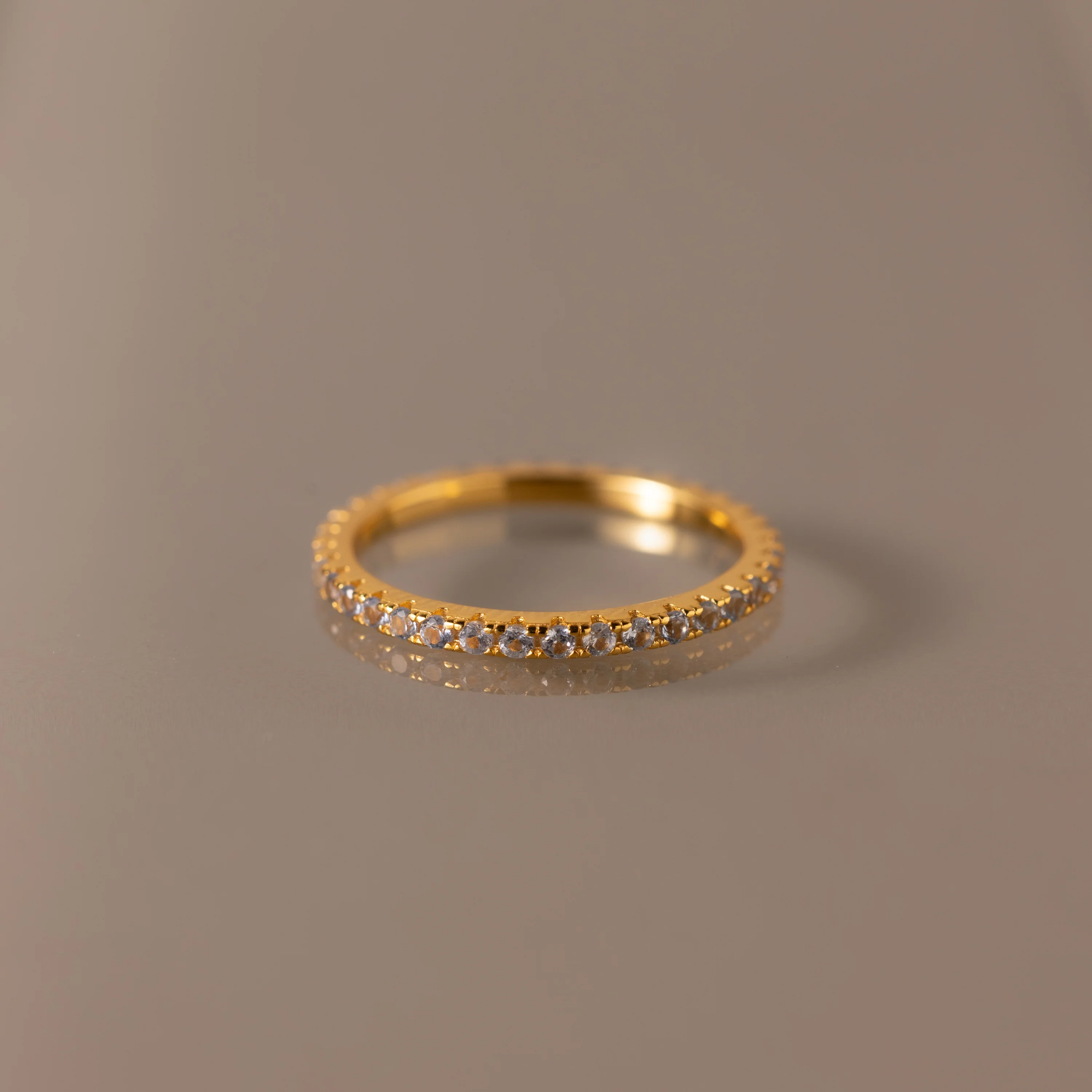 Endless Eternity Aquamarine Ring