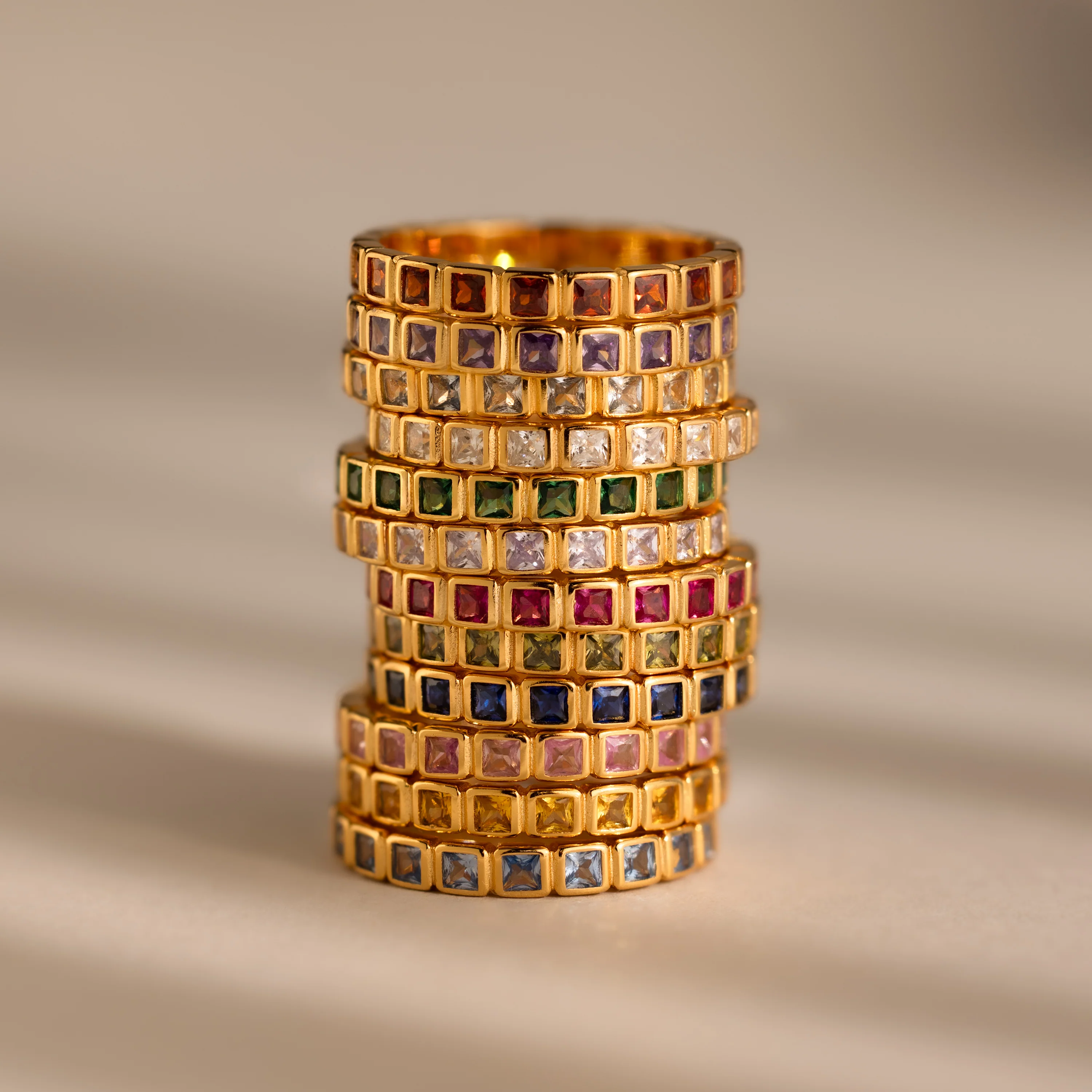 Eternity Bezel Amethyst Ring - Image 7