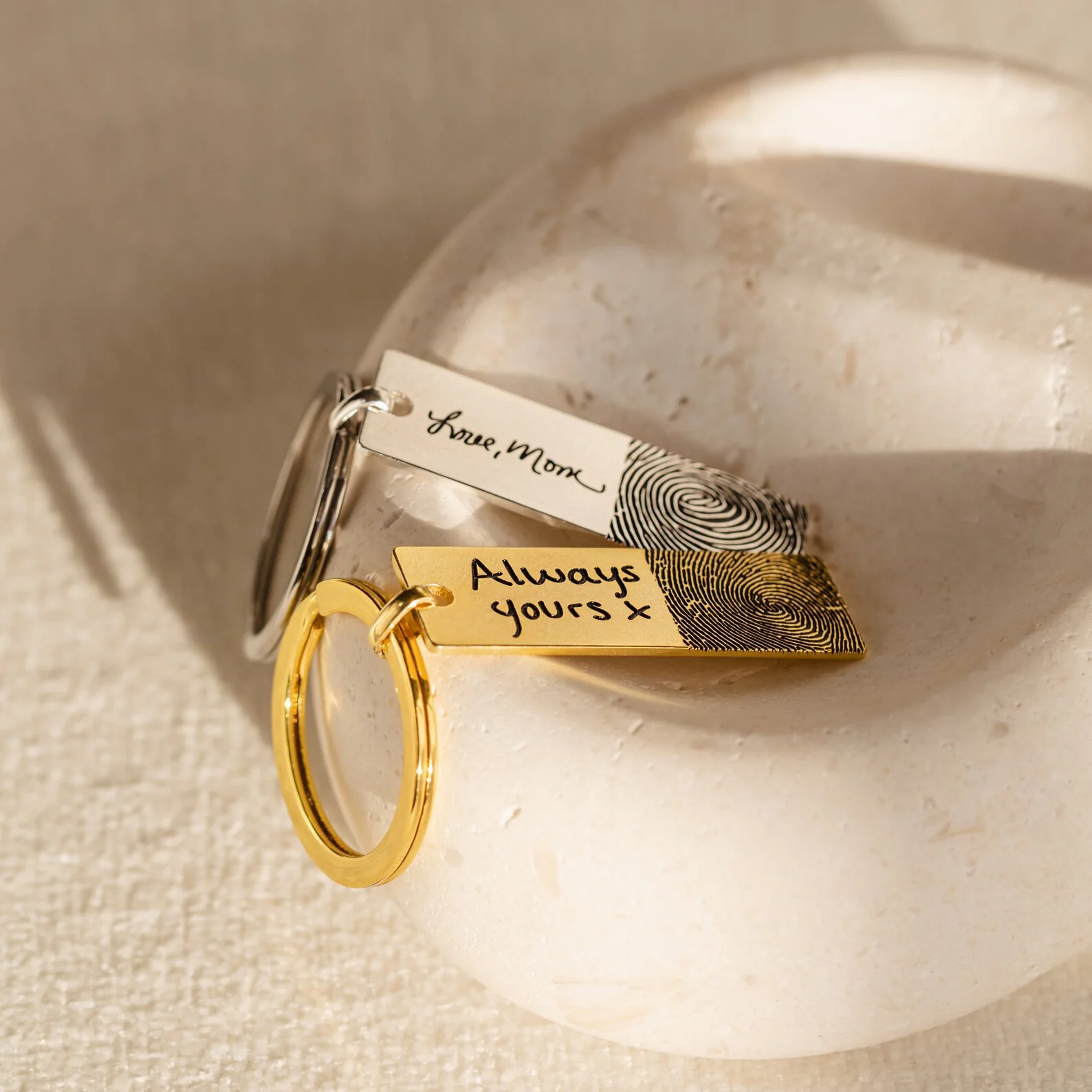 Fingerprint Bar Keychain - Image 2