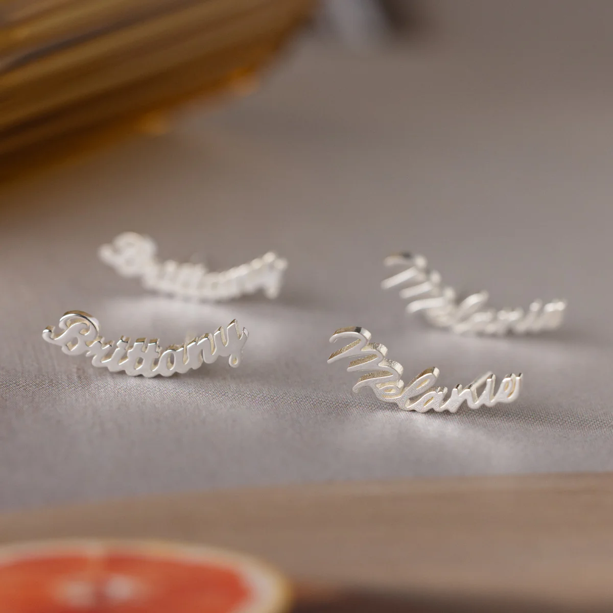 Grace Name Earrings - Image 3