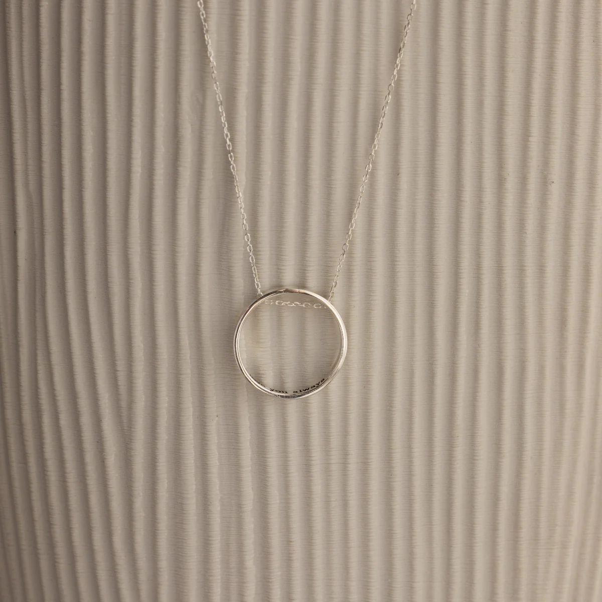 Inner Circle Necklace in Silver - Image 6
