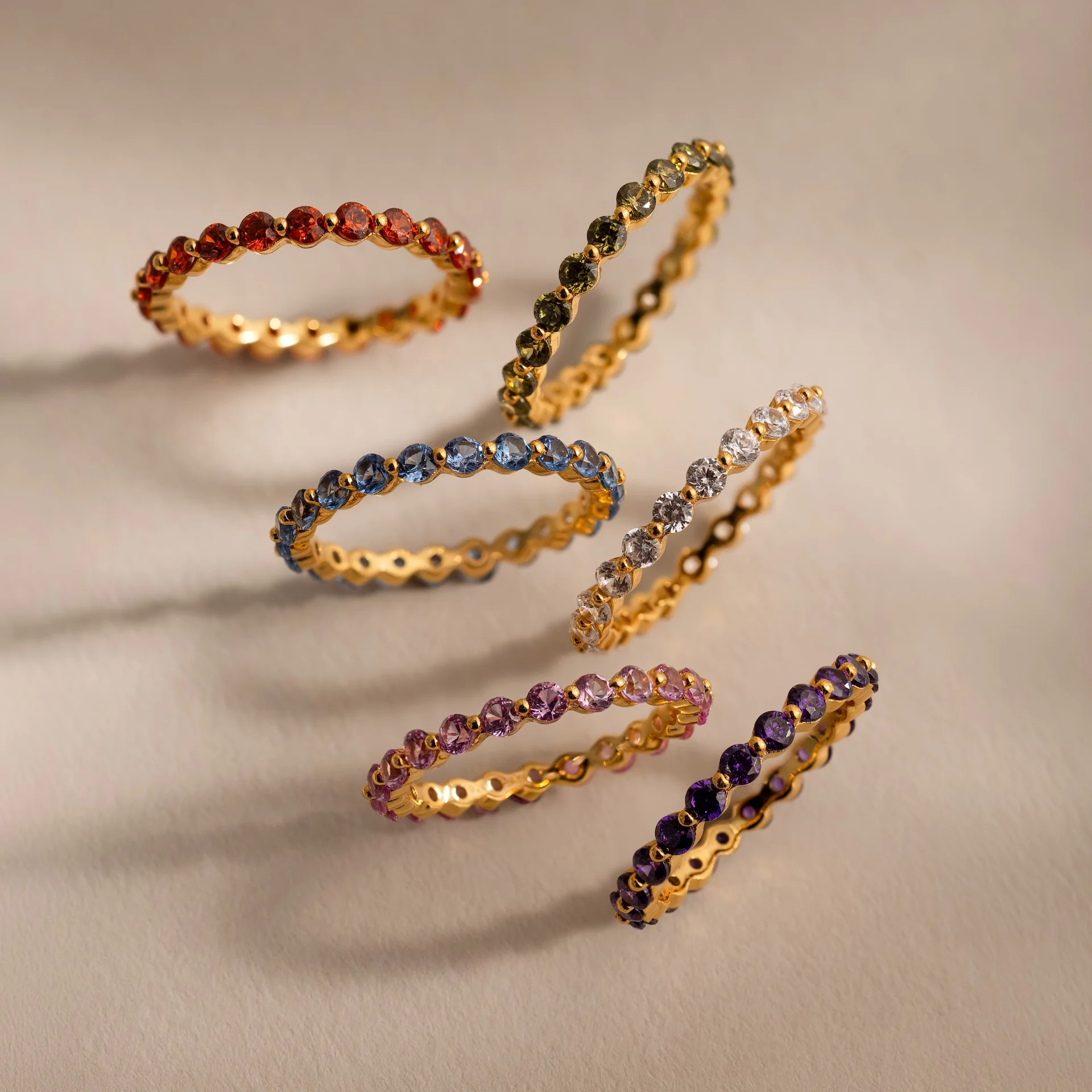 Lace Eternity Diamond Ring - Image 5