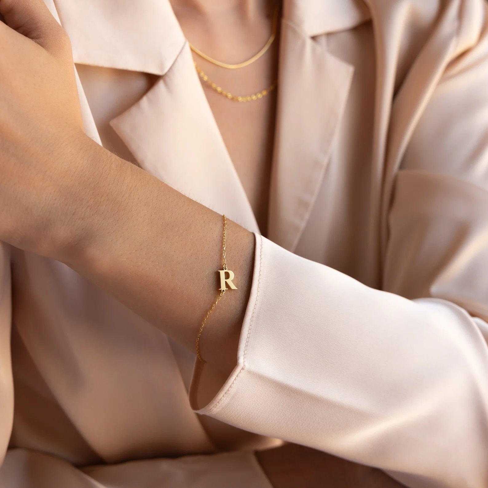 Newsletter Initial Bracelet - Image 3