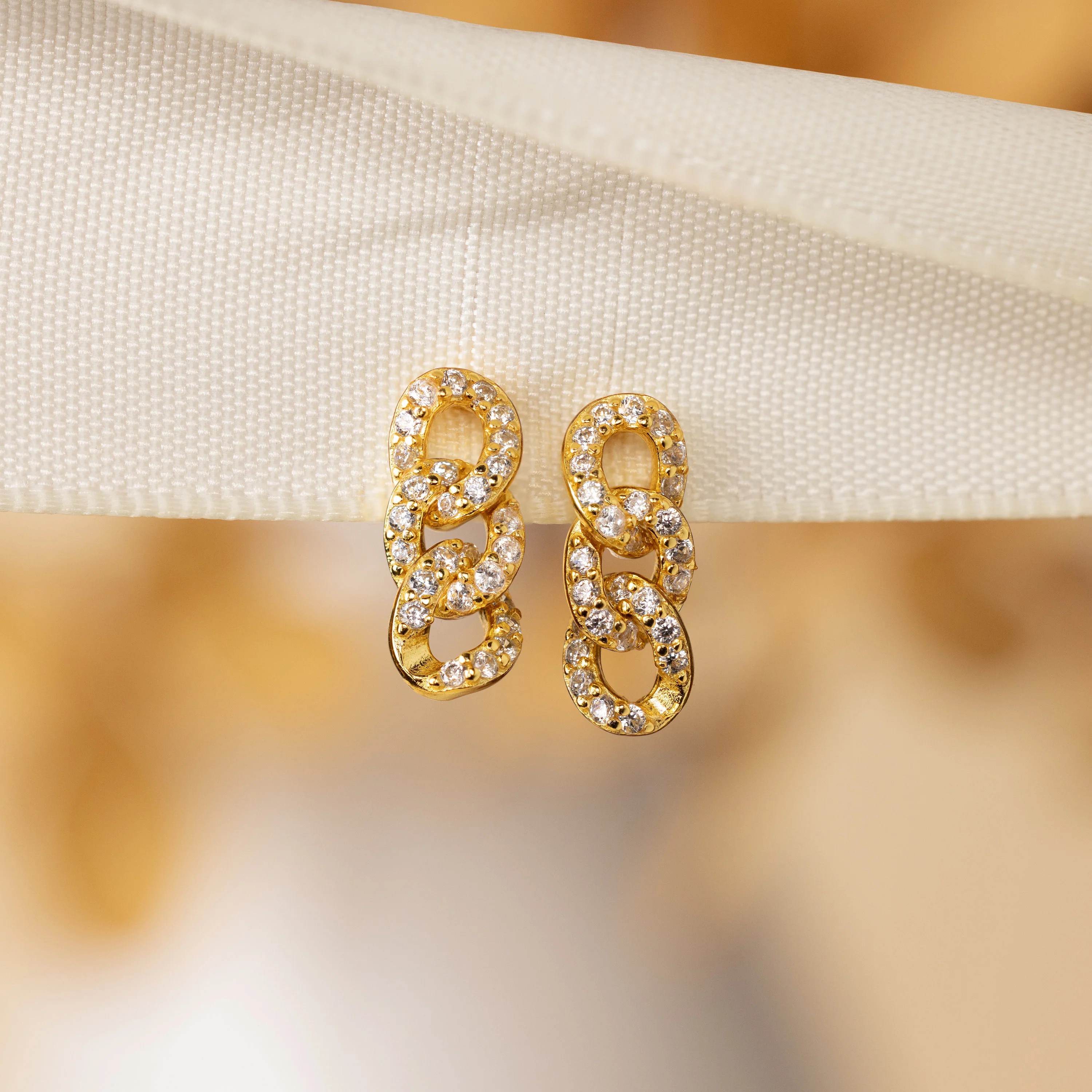 Pave Link Studs - Image 2