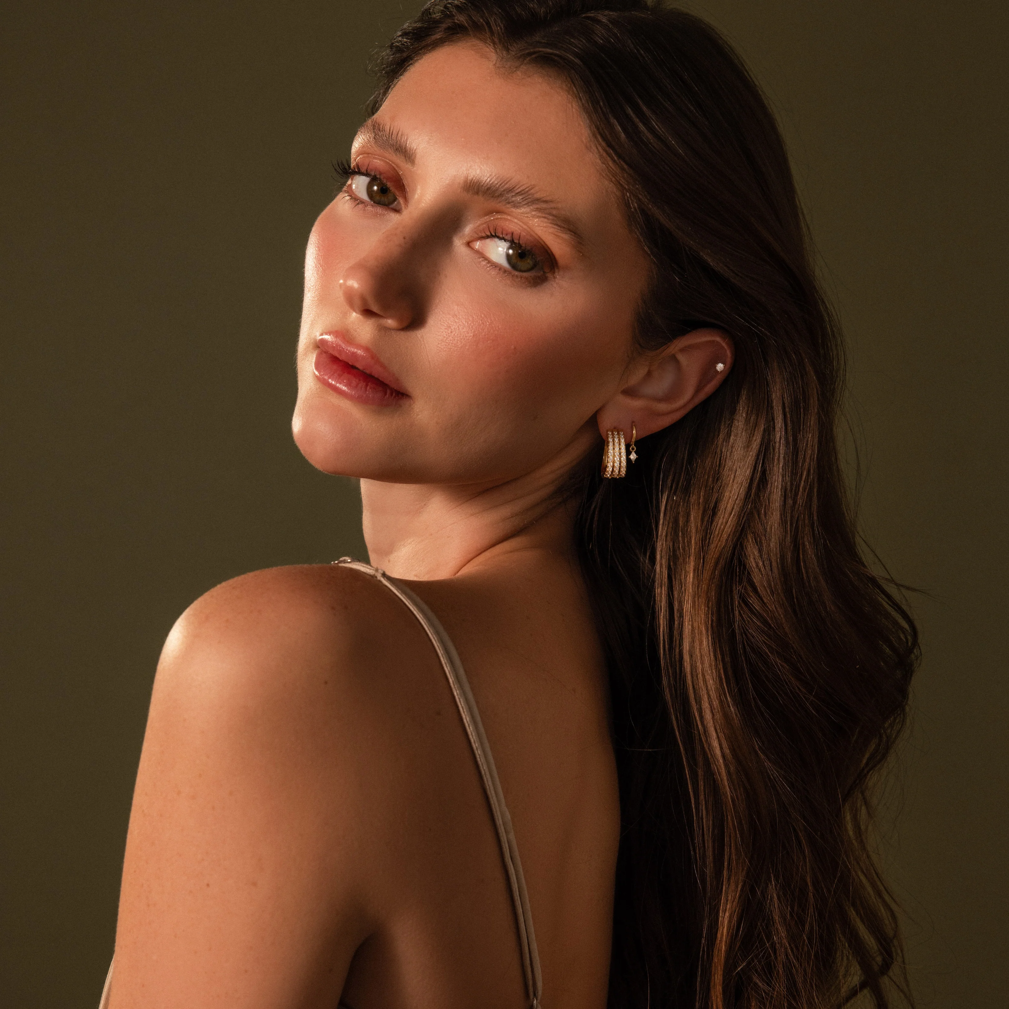 Pave Trio Hoops - Image 6