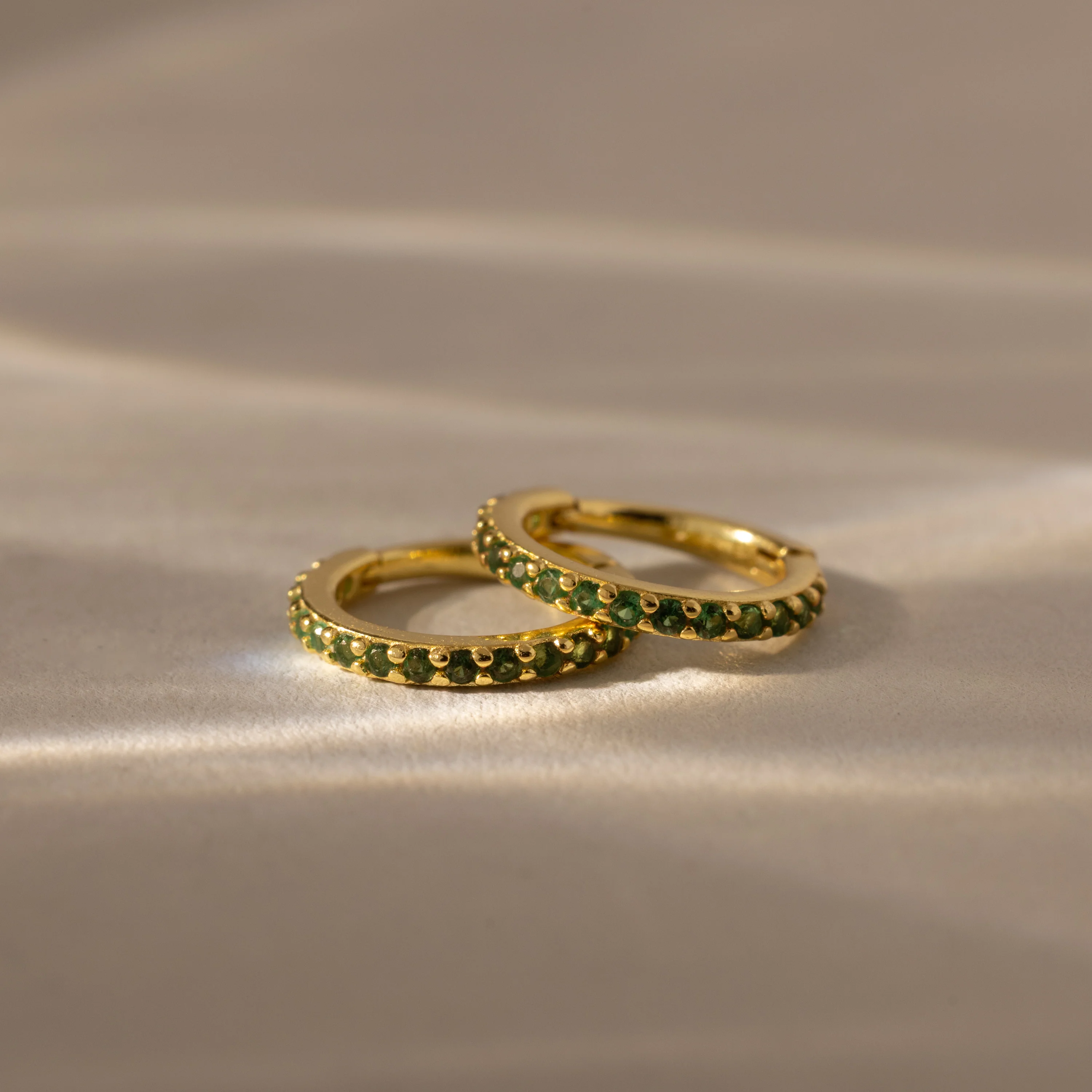 Birthstone Clicker Huggies - Image 9