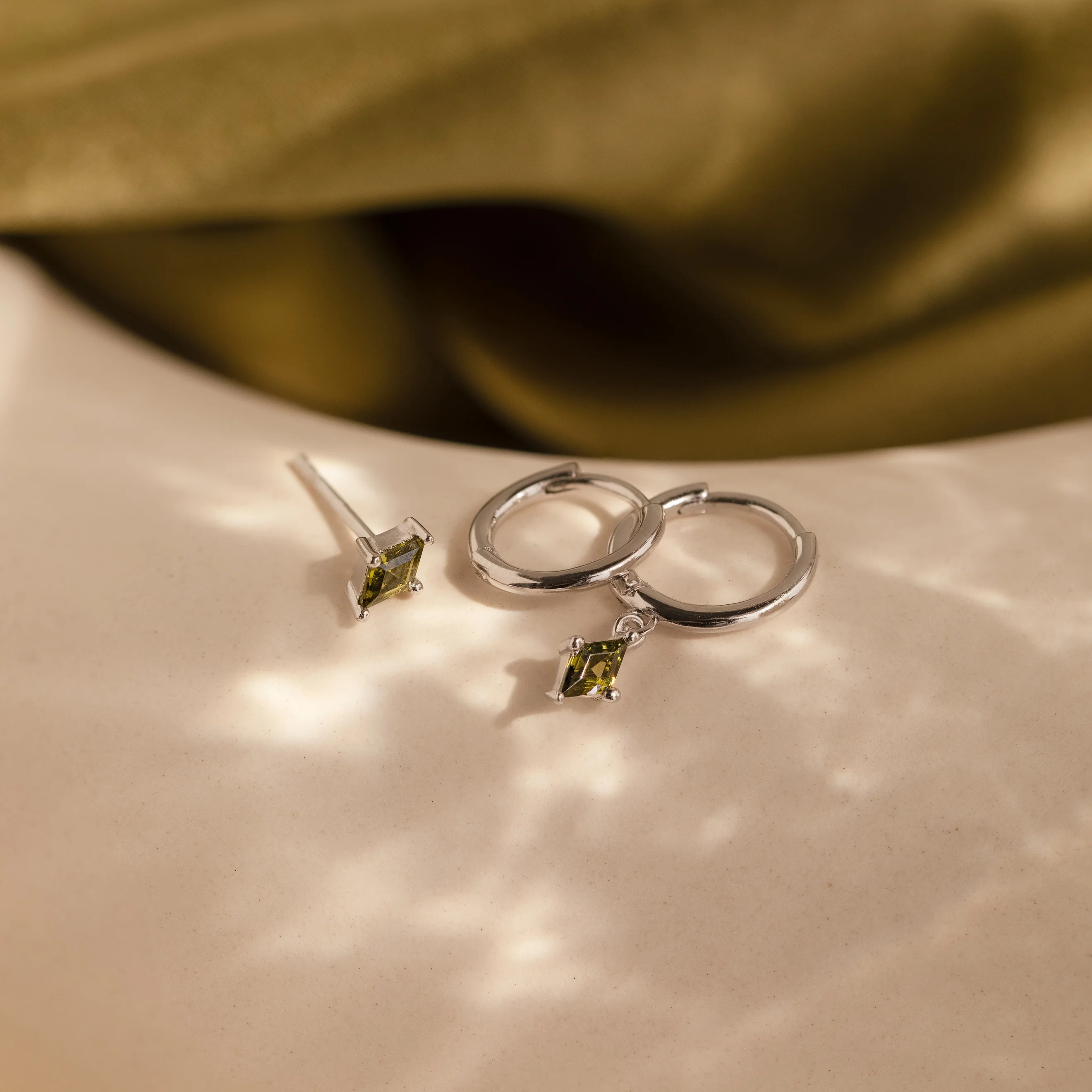 Peridot Earrings Set - Image 5