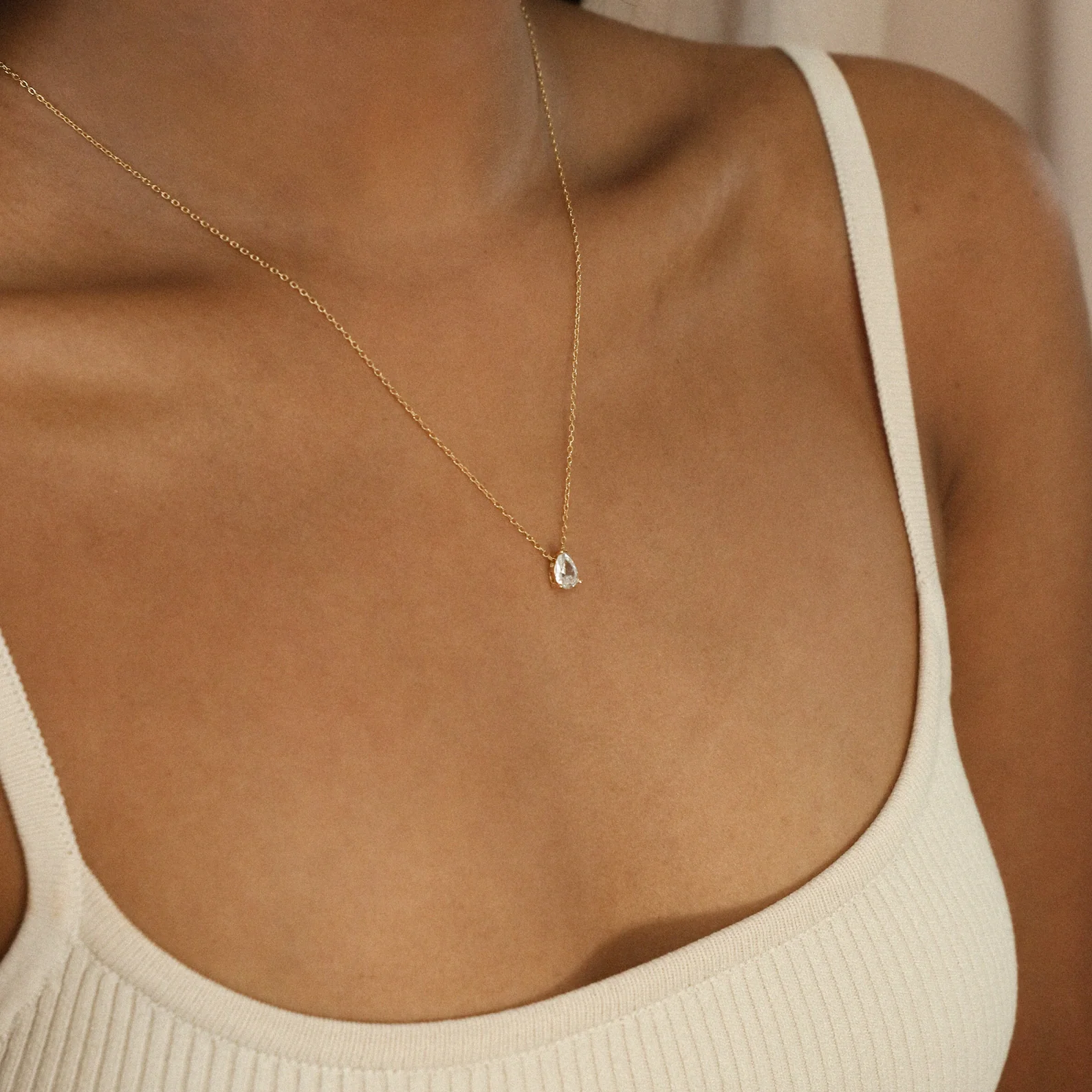 Rae Diamond Necklace - Image 4