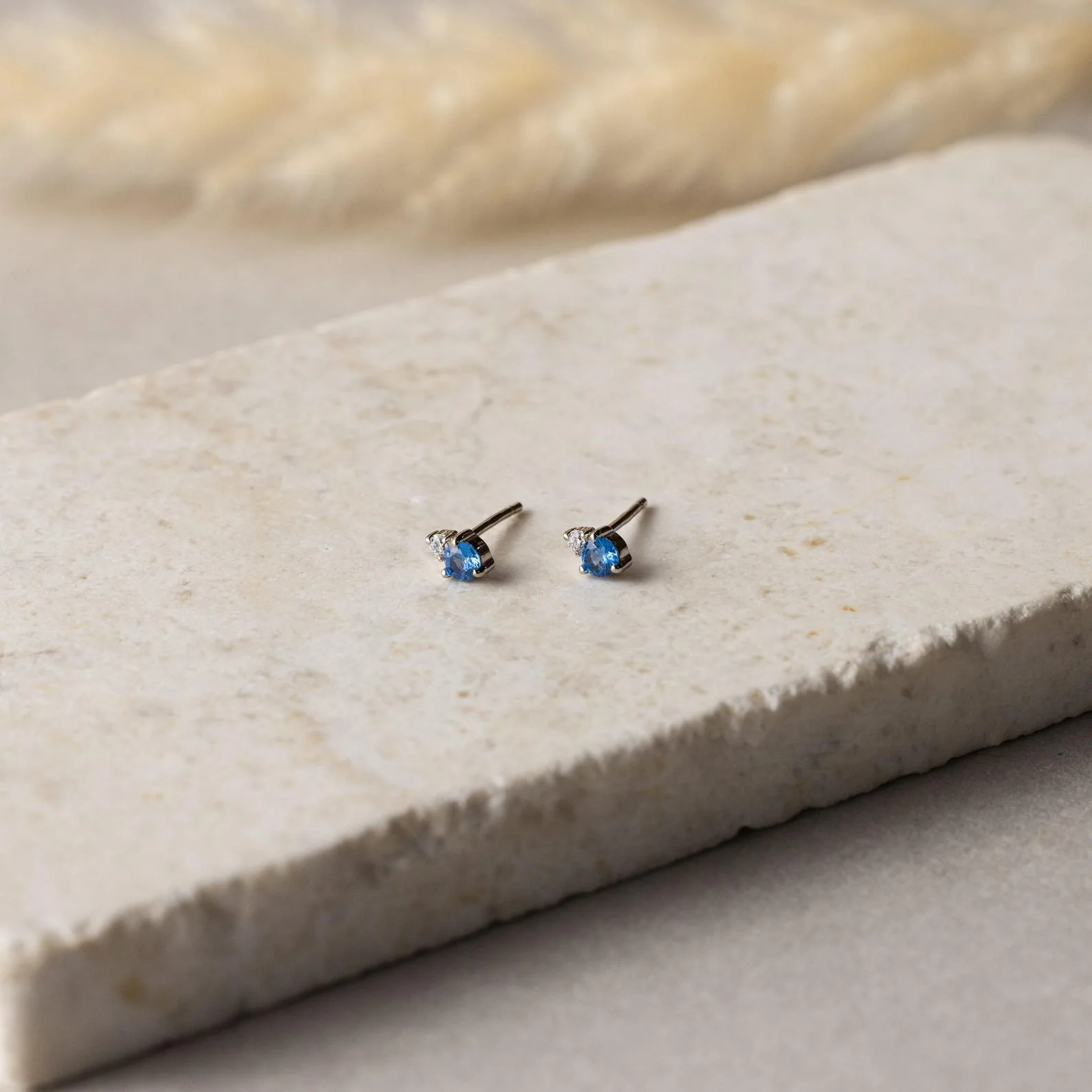 Raindrop Birthstone Studs - Image 8