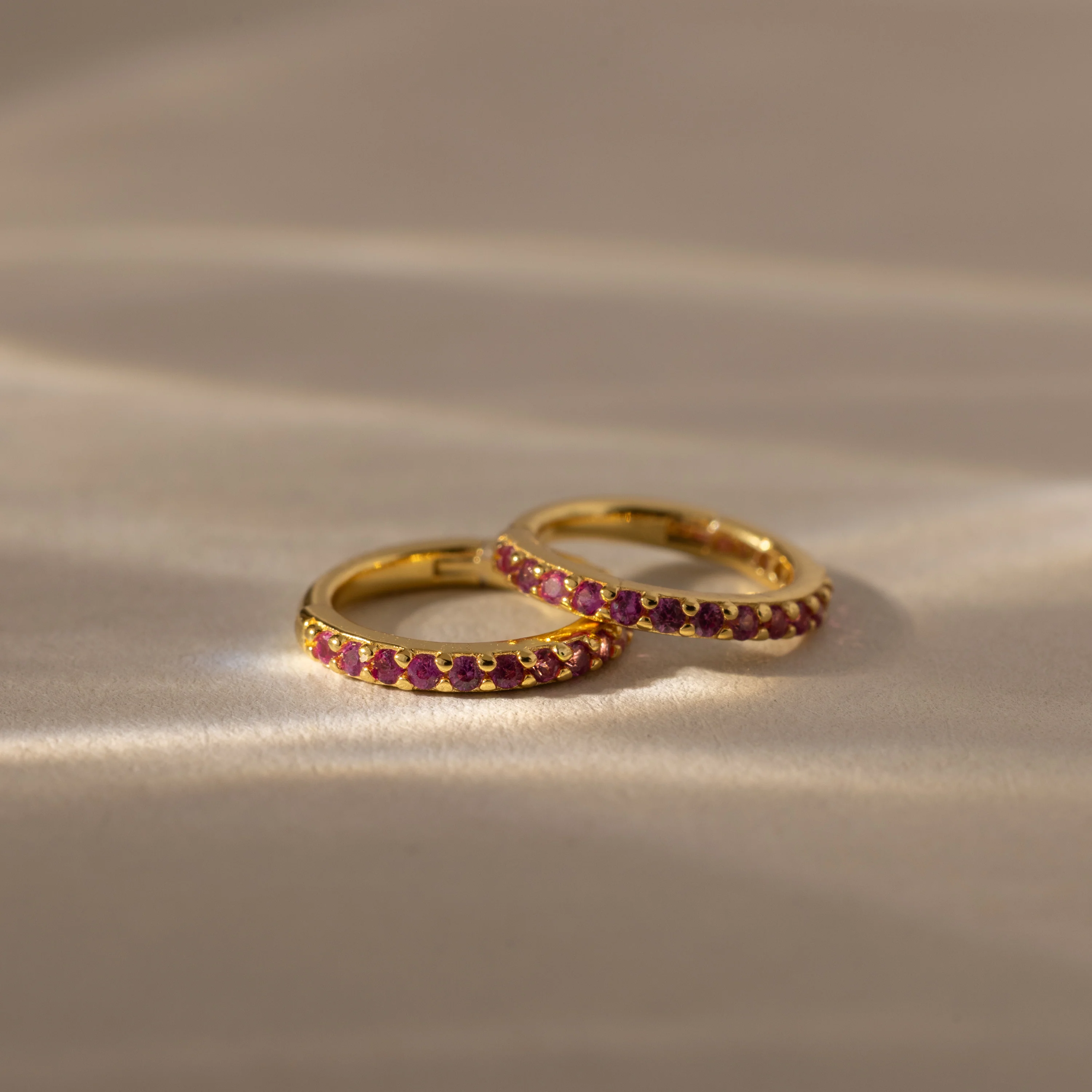 Birthstone Clicker Huggies - Image 14