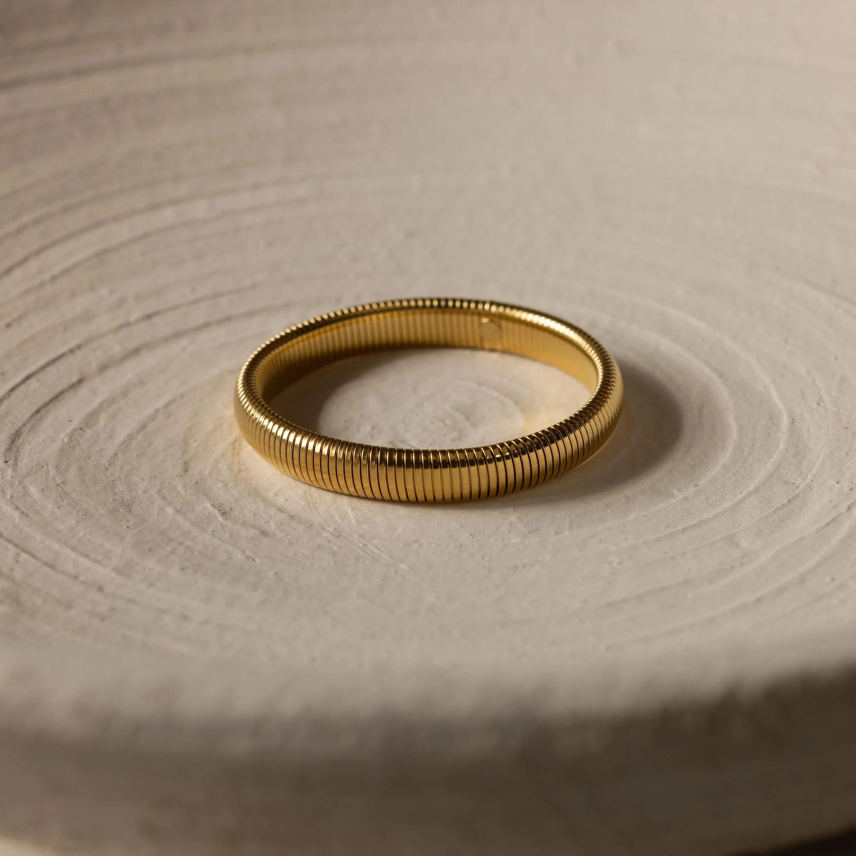 Thick Snake Chain Bangle - Image 2