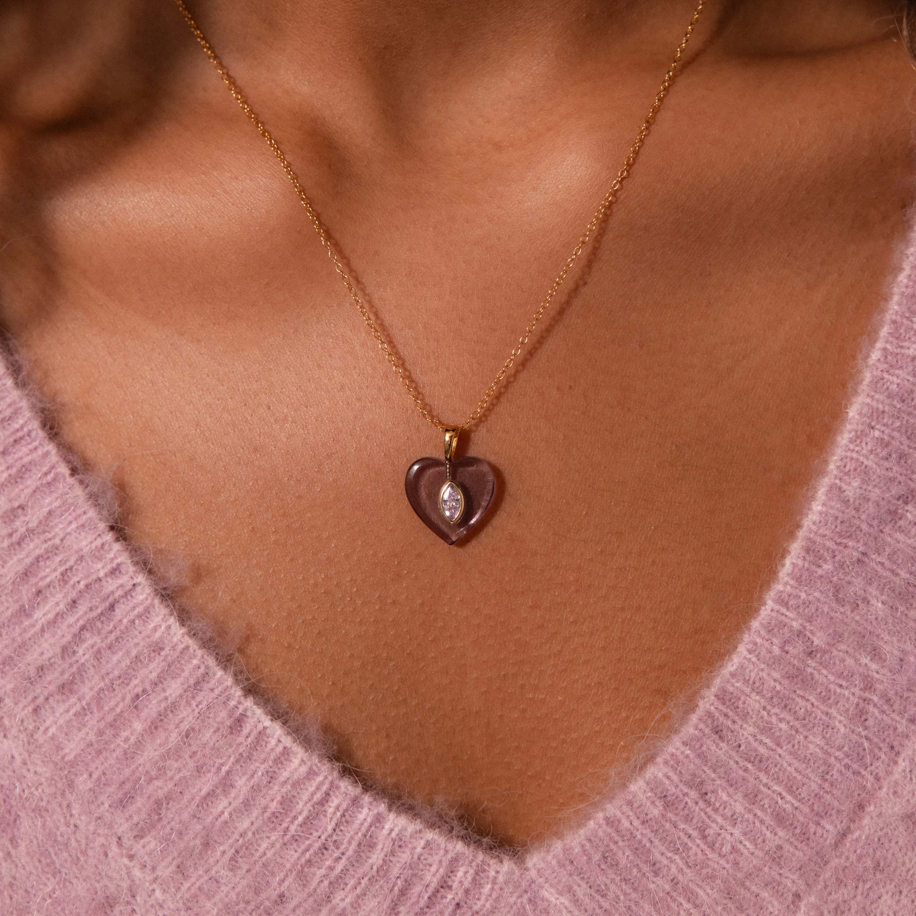 Topaz Crystal Necklace - Image 2