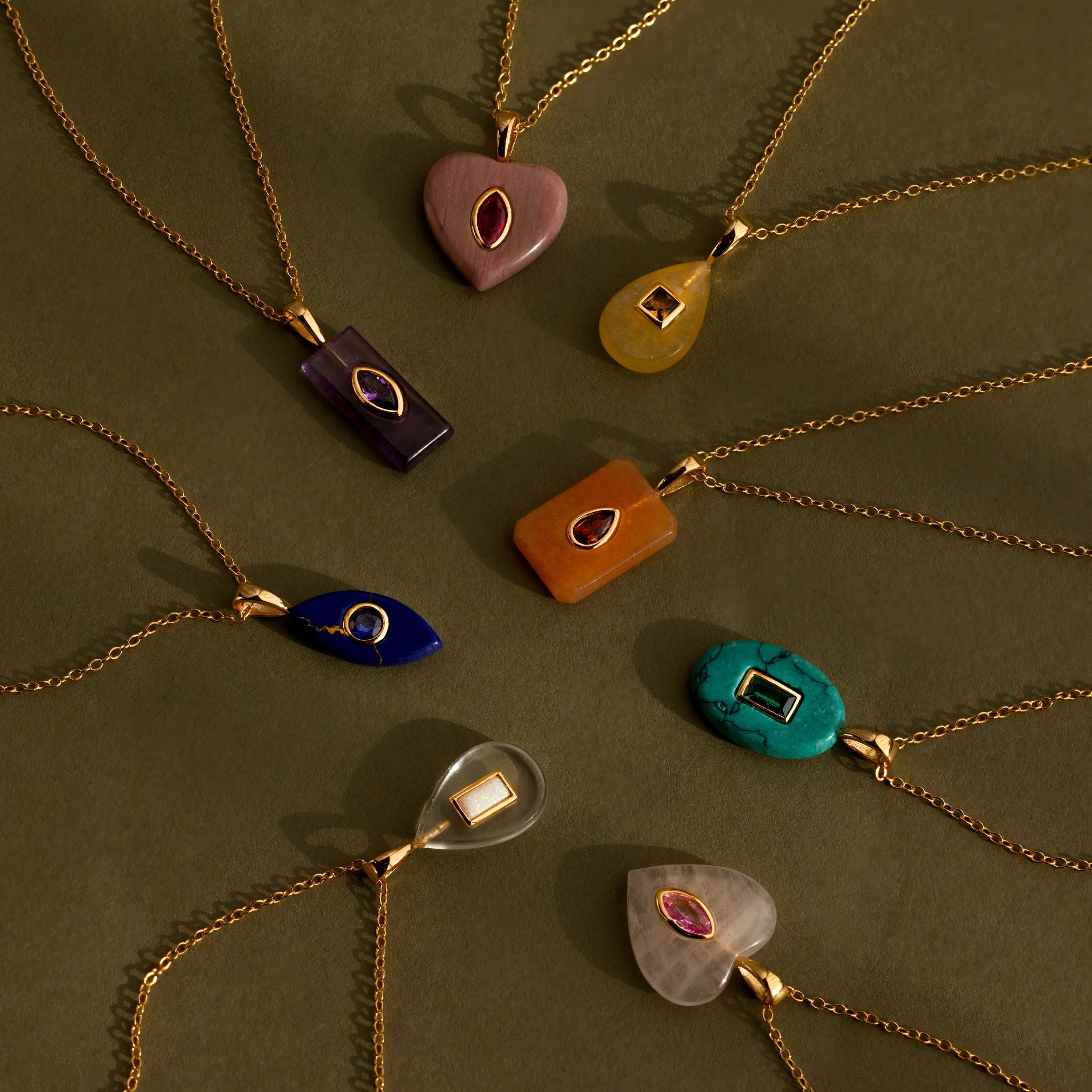 Topaz Crystal Necklace - Image 5