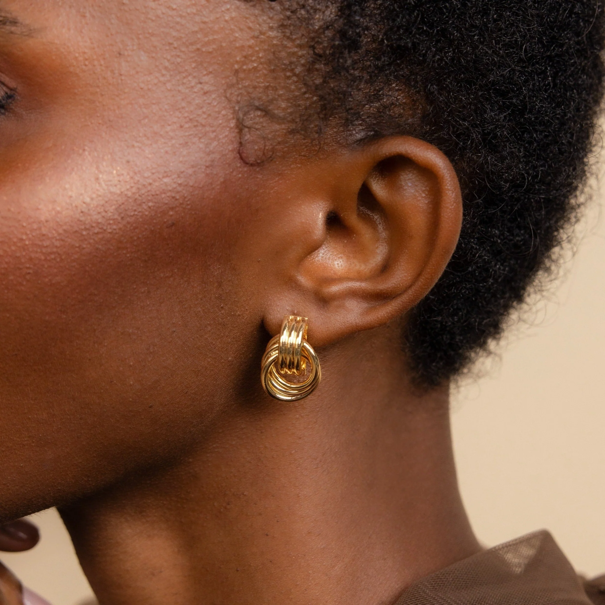 Triple Knot Earrings - Image 2