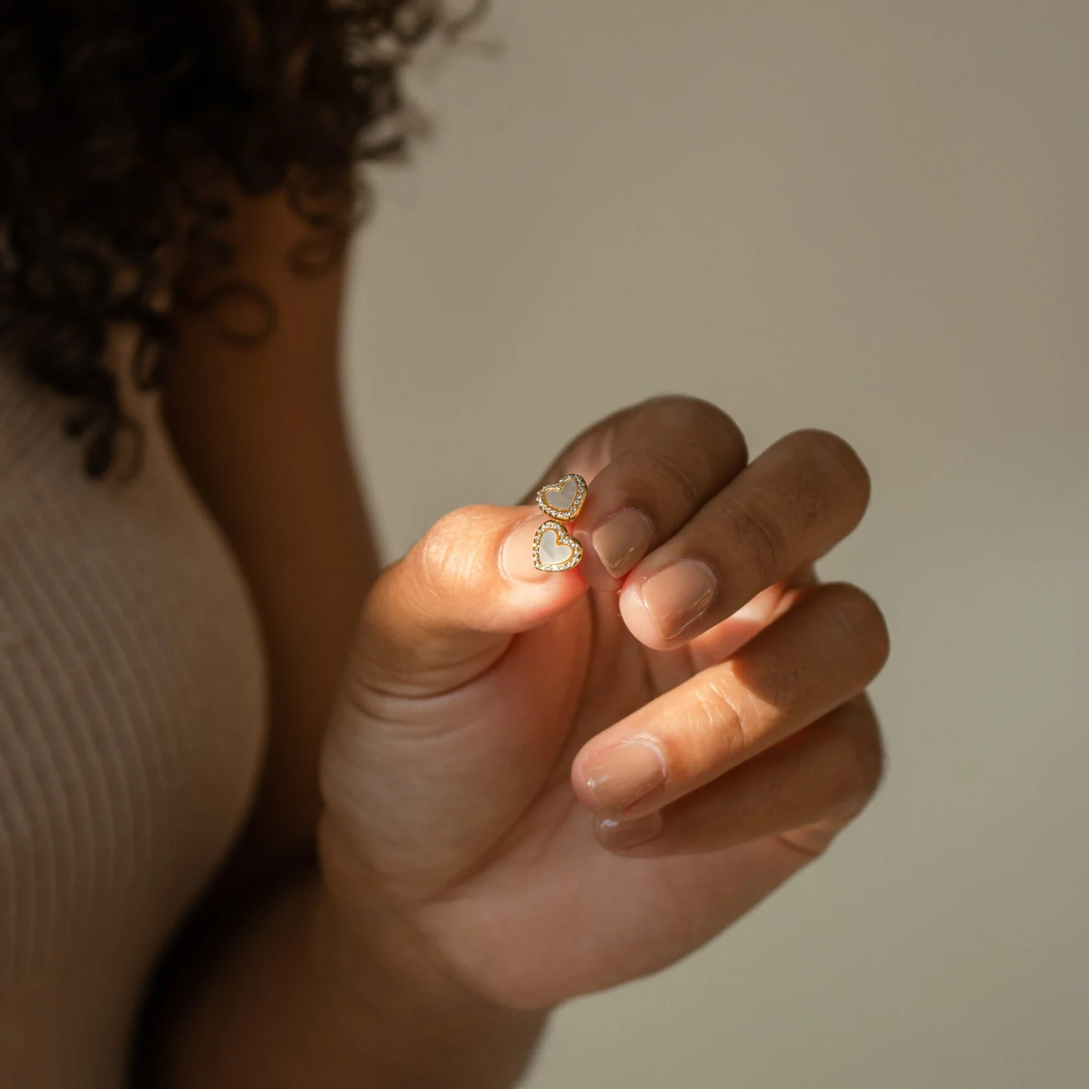 Valentina Pearl Studs - Image 7